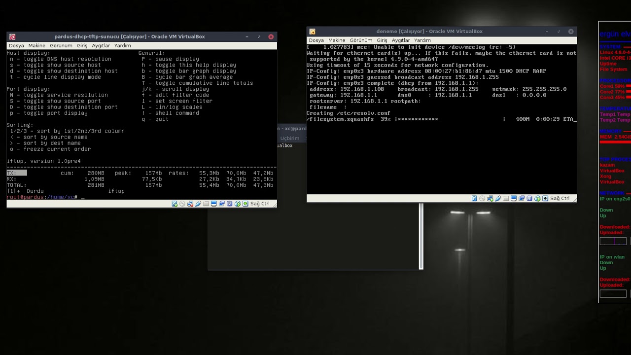 PARDUS live PXE boot trailer