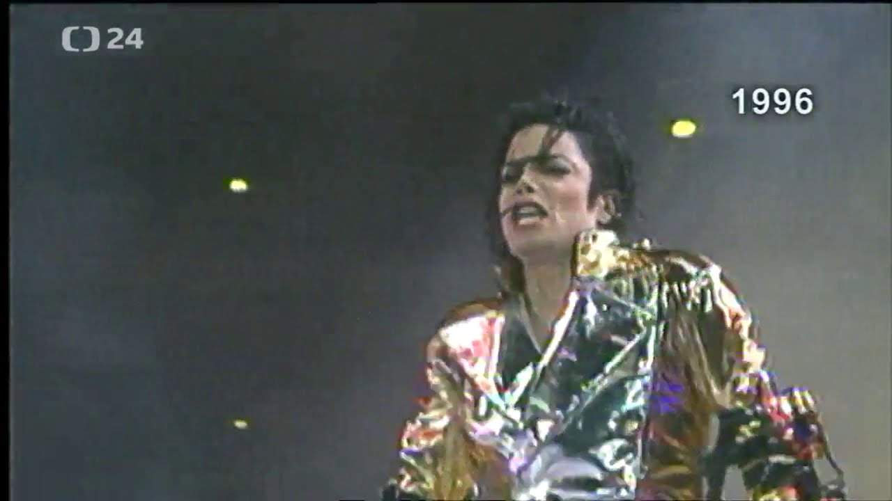 Michael Jackson v Praze  -  Koncerty hvězd (Archiv ČT24)