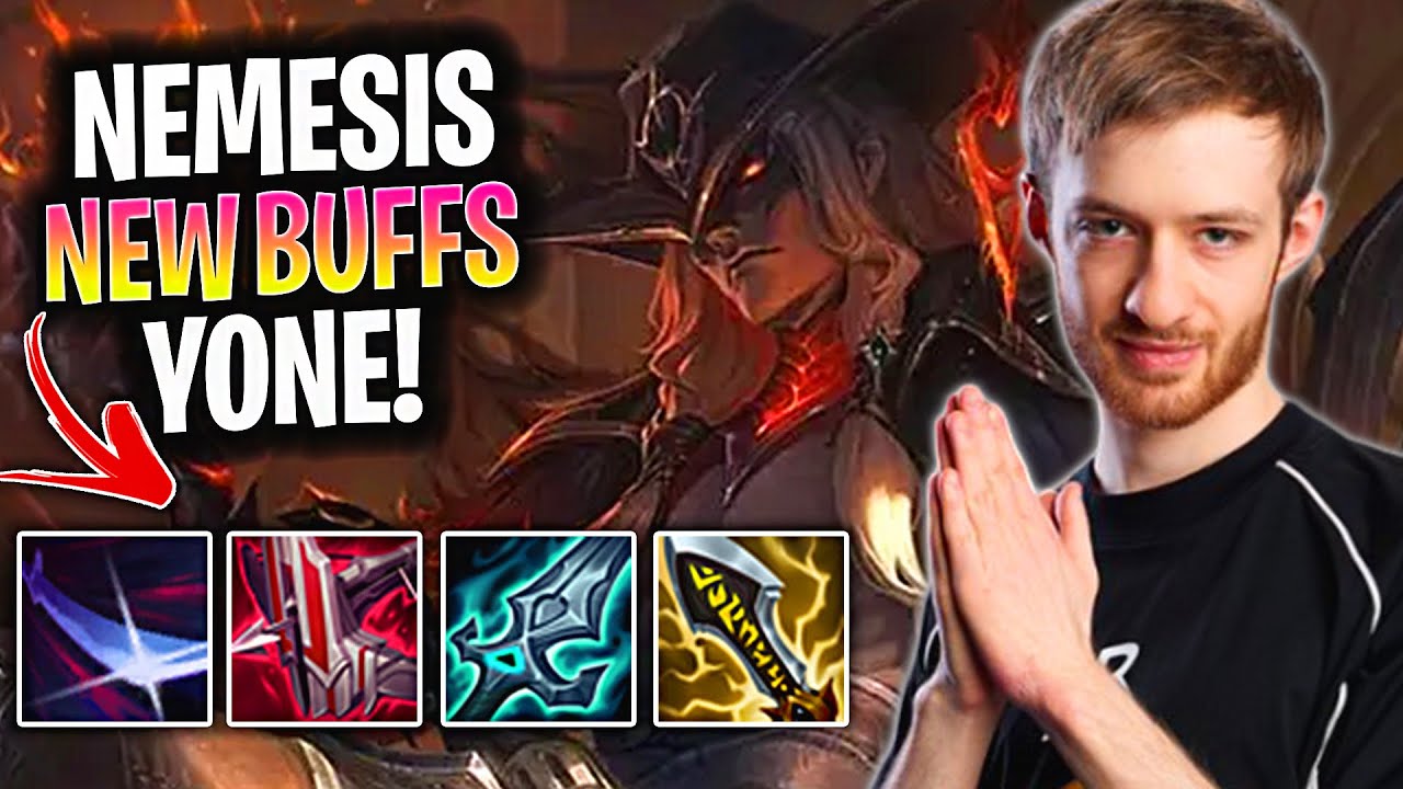 NEMESIS IS A GOD WITH YONE! 🔥NEW BUFFS🔥 | LR Nemesis Plays Yone Mid vs K'sante!
