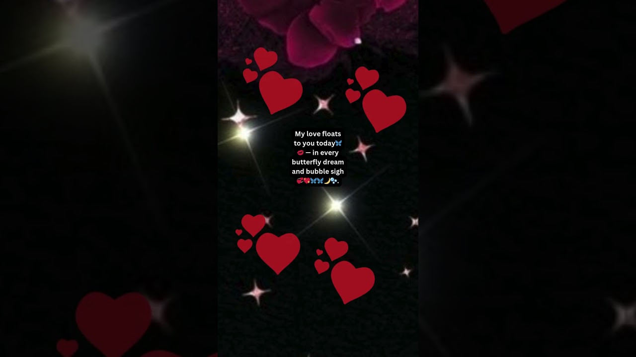 My love floats to you tonight 🦋💋 &mdash; in every butterfly dream and bubble sigh 🌙🫧. #pinnedtweet