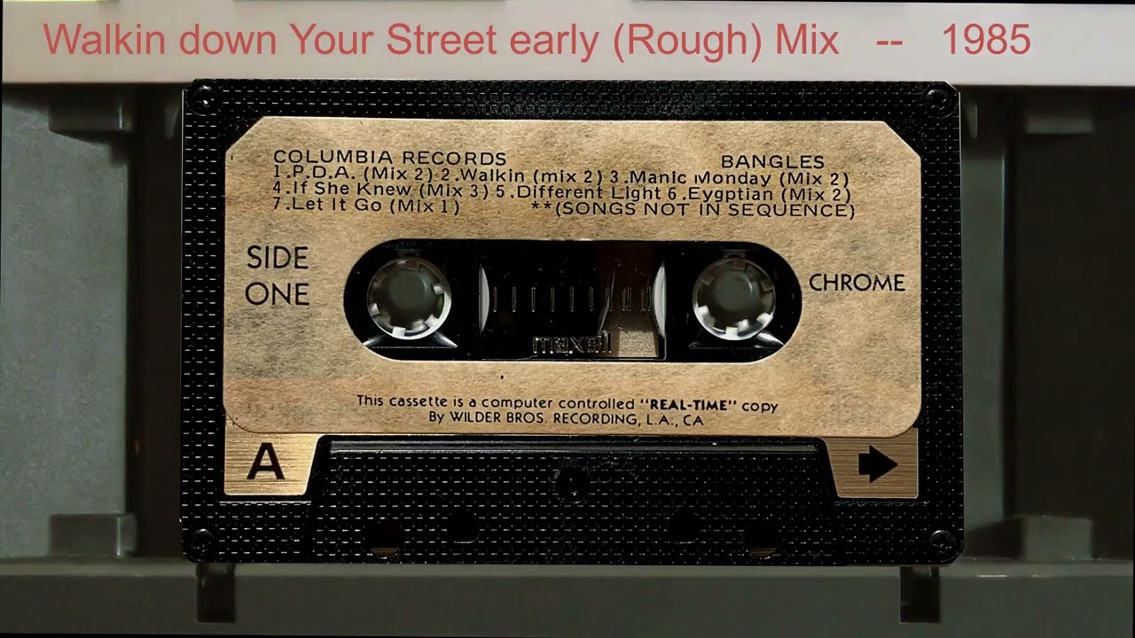 Walking down your street early (rough) mix 1985