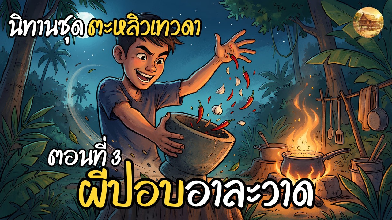 ตะหลิวเทวดา ตอนที่ 3 | EP.16 นิทานกลางสวน #นิทานพื้นบ้าน #นิทานก่อนนอน #นิทานสอนใจ #นิทานชาวบ้าน