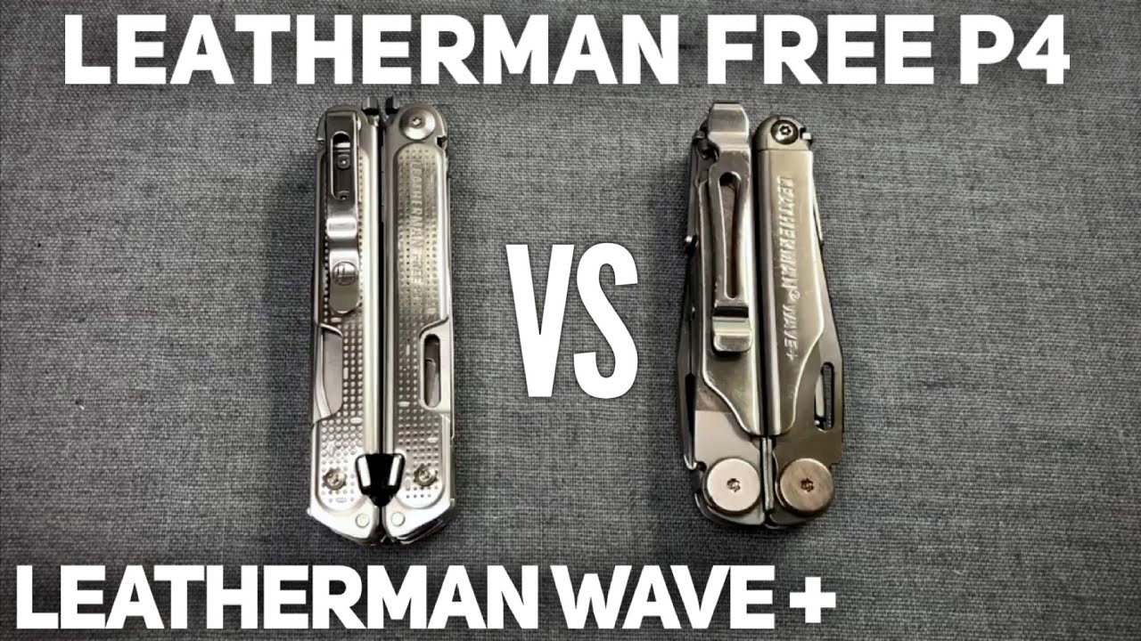Сравнение Leatherman Free P4 и Leatherman Wave Plus