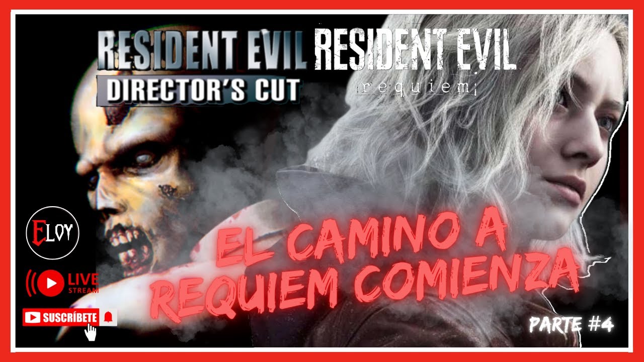 🔴 EL CAMINO AL REQUIEM COMIENZA 😱🔥 | RESIDENT EVIL DIRECTOR’S CUT 🧟‍♂️🩸 | PS5 | PARTE 4☠️
