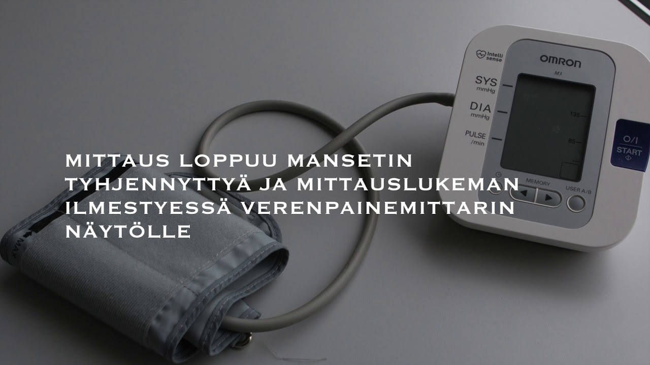 Verenpaineen kotimittaus
