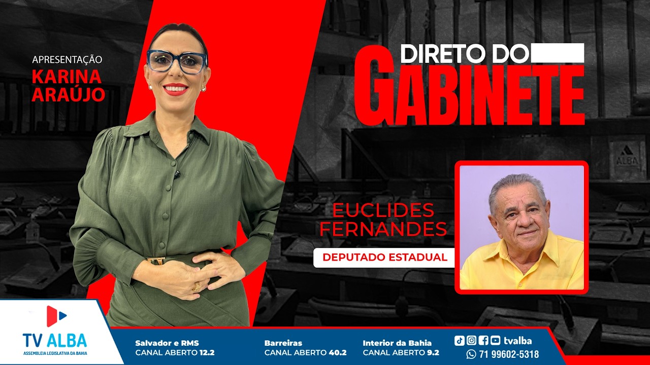DIRETO DO GABINETE - DEPUTADO ESTADUAL EUCLIDES FERNANDES - 09.03.2026