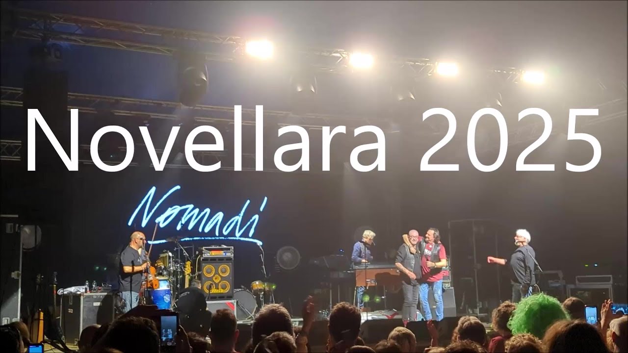 Nomadi Novellara 2025 Live completo