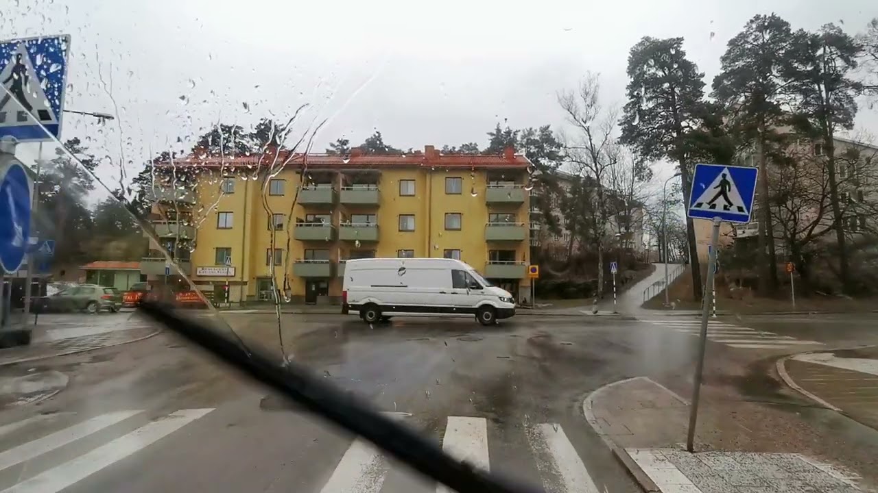 Linje 160 från Årstaberg mot Gullmarsplan ( Stockholm SSV Nyboda Hallen Garage )