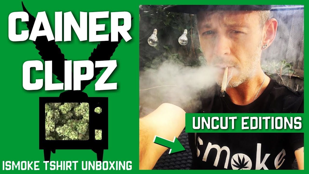 Opening my Package from Ismoke (Tshirt and other bits) Unboxing - Cainer Clipz (Short and Uncut)
