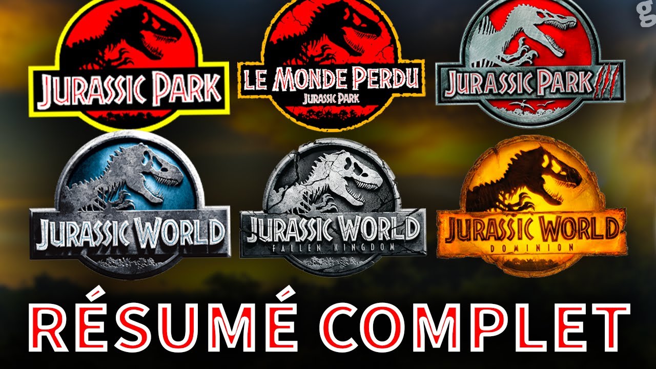 Jurassic Park et Jurassic World : Résumé Complet des Films !