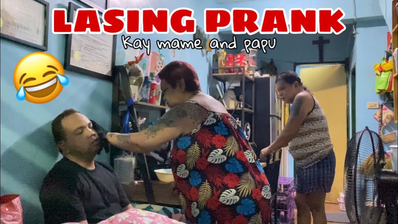 LASING PRANK KAY MAME AND PAPU (galit na galit sila)