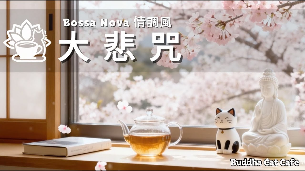 🌸櫻花茶館 Bossa Nova #大悲咒｜像春天一樣，把煩惱慢慢化掉