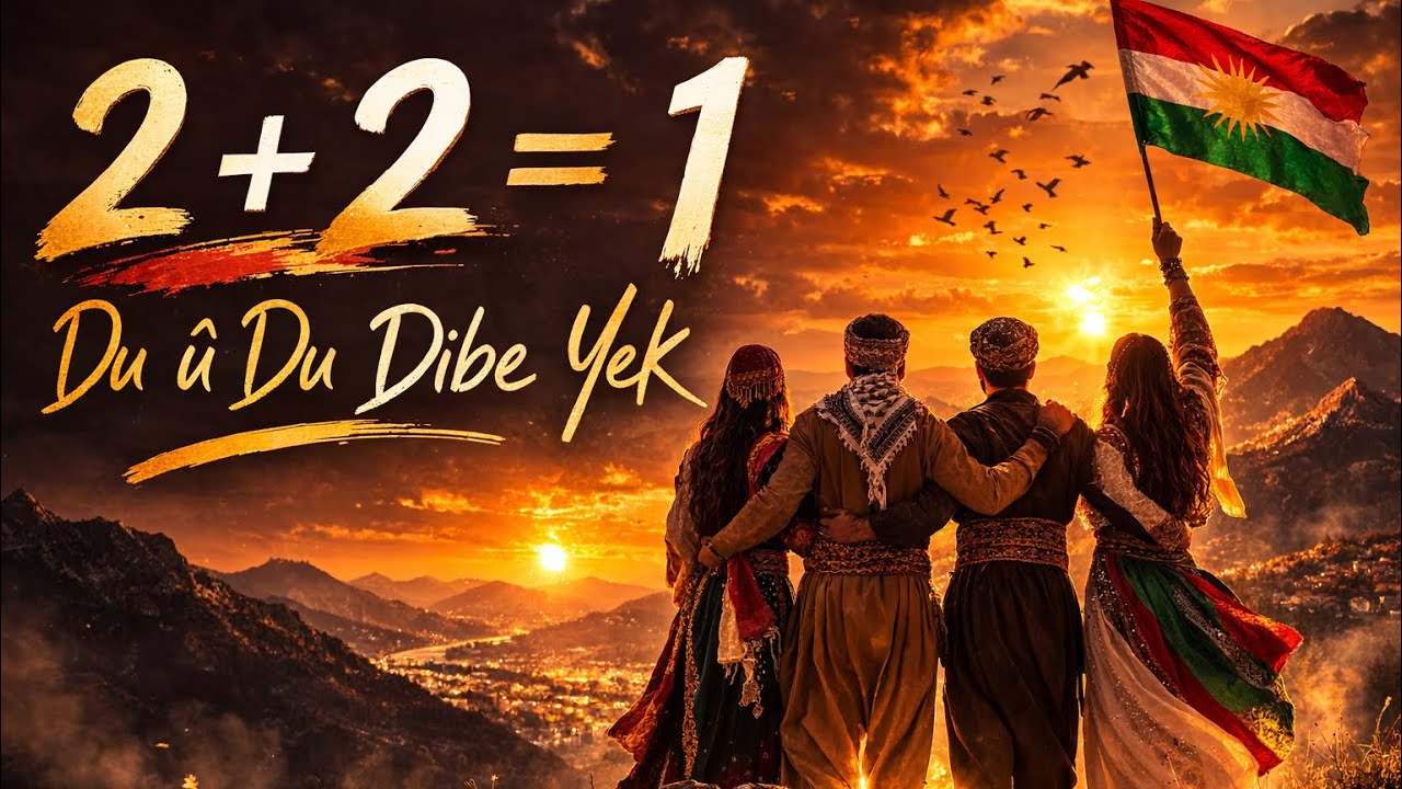 2 + 2 = 1 | Du û Du Dibe Yek | Kurdischer Rap über Einheit & Hoffnung | ROJ Vision