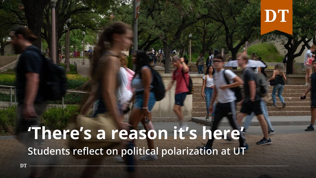 'There's a reason it's here,' Students reflect on political polarization at UT