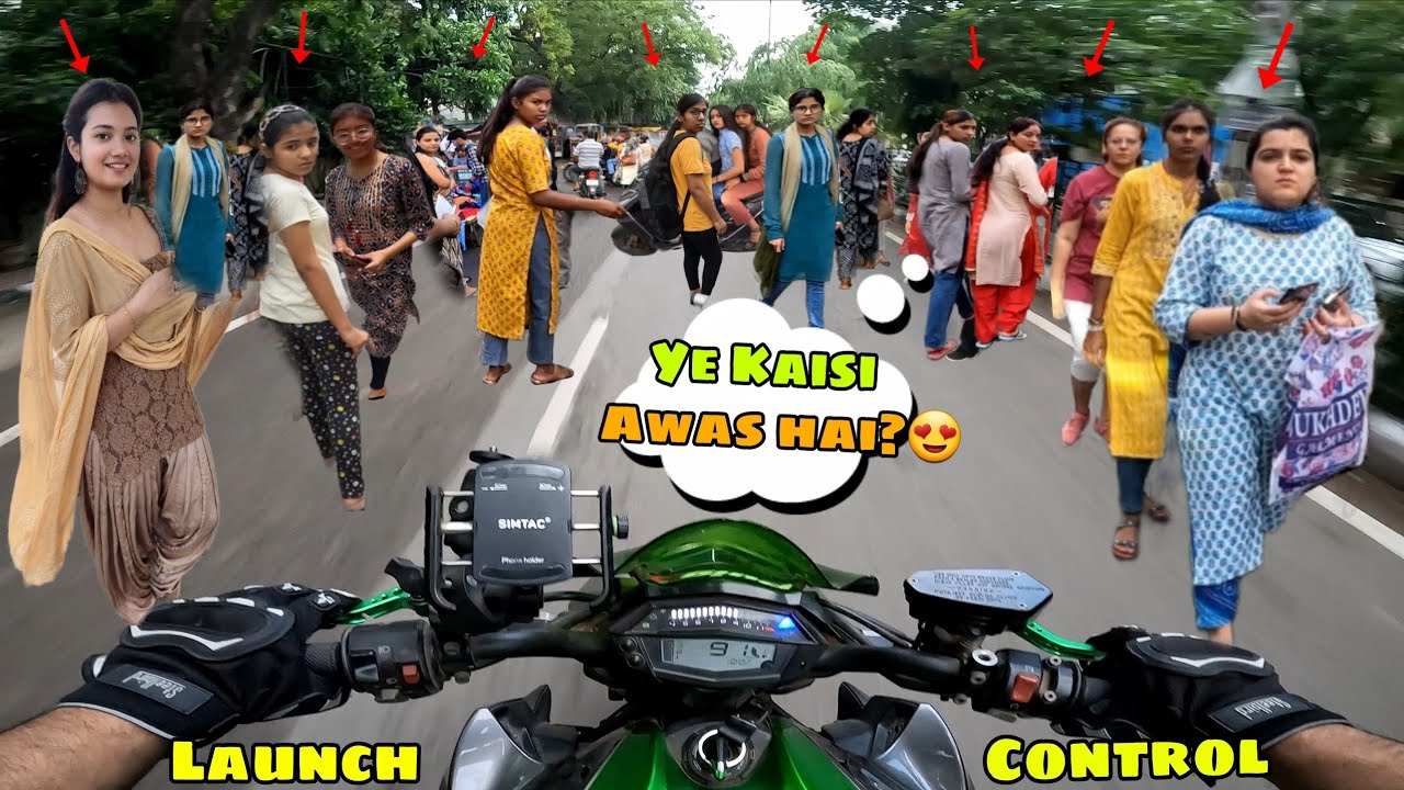 Launch Control On Krte Hi Z1000 Reaction Chalu😍💘 Papa Ki Pari Drr Gyi😂