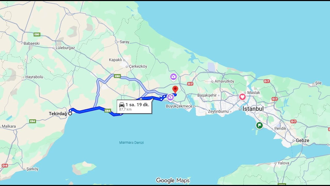 Tekirdag to Istanbul with music and talk...Tekirdağ'dan İstanbul yolculuğu müzik ve sohbetle...
