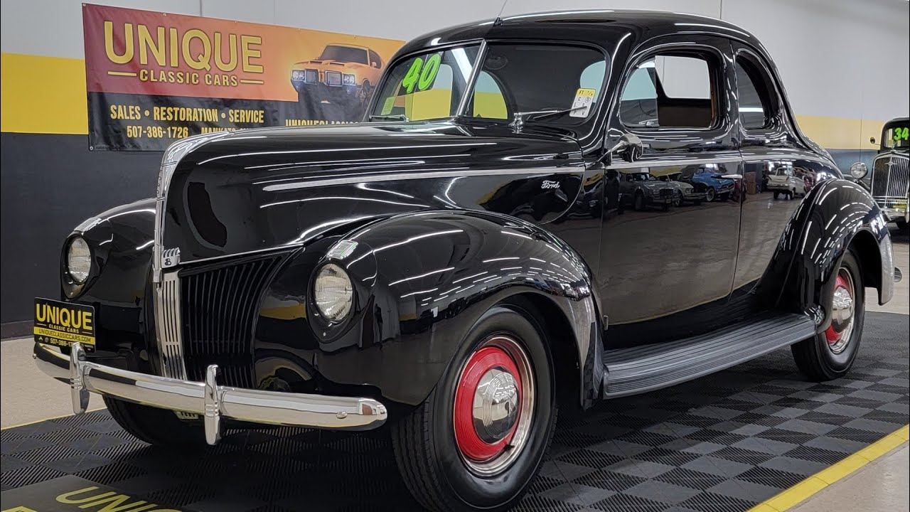 1940 Ford Standard 5-Window Coupe | For Sale $39,900