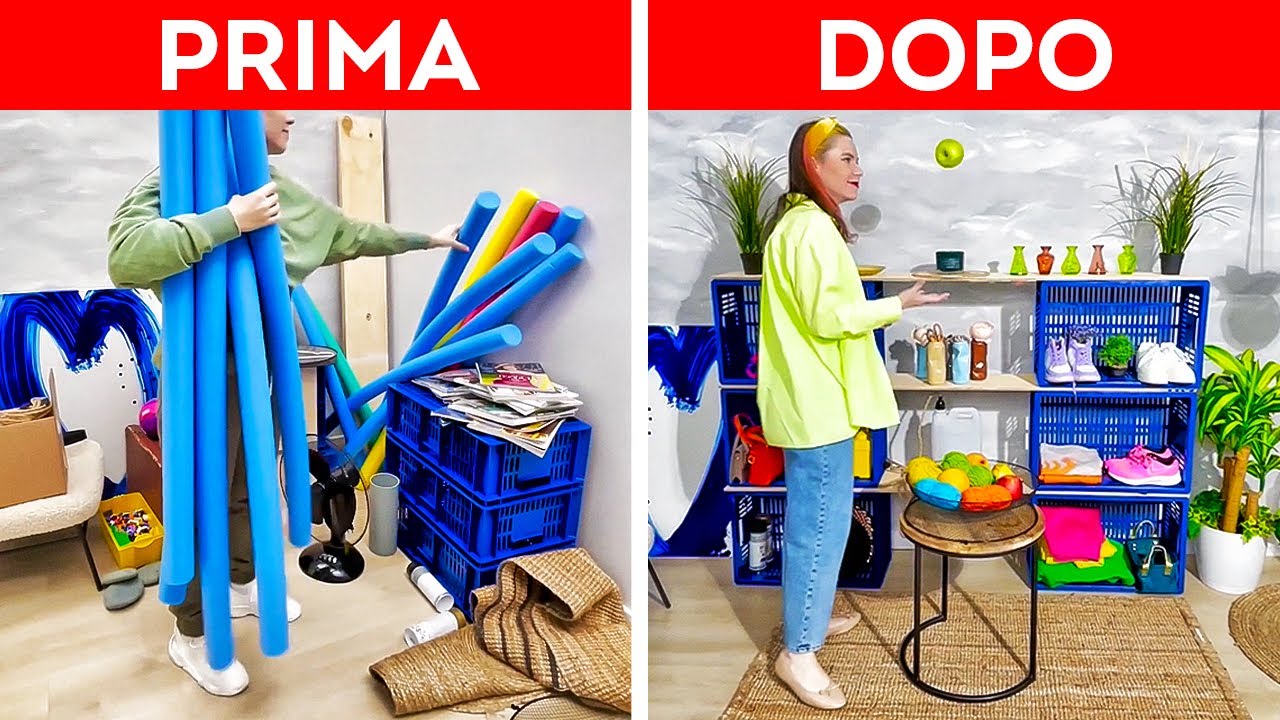 MAKEOVER ESTREMO DI UNA CAMERA || Progetti economici per la casa