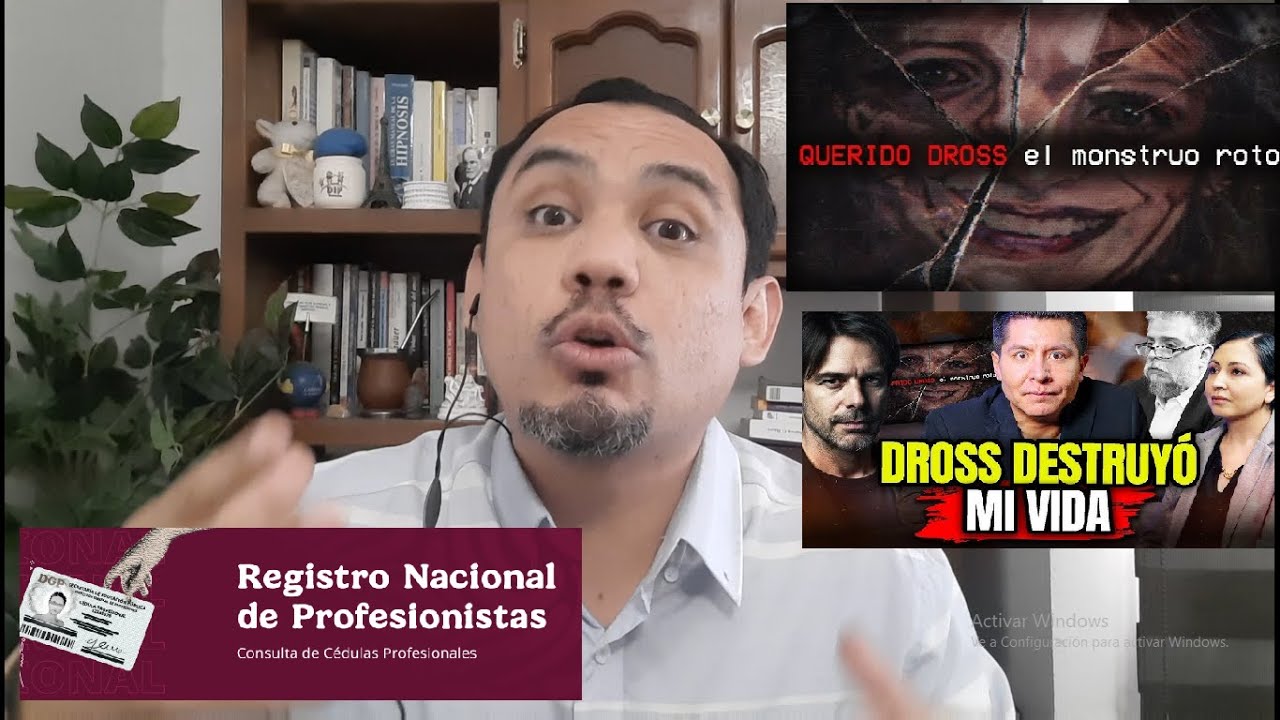 POLÉMICA ENTRE DROSS Y MR DOCTOR ¿Se puede ejercer la Psiquiatría sin cédula?