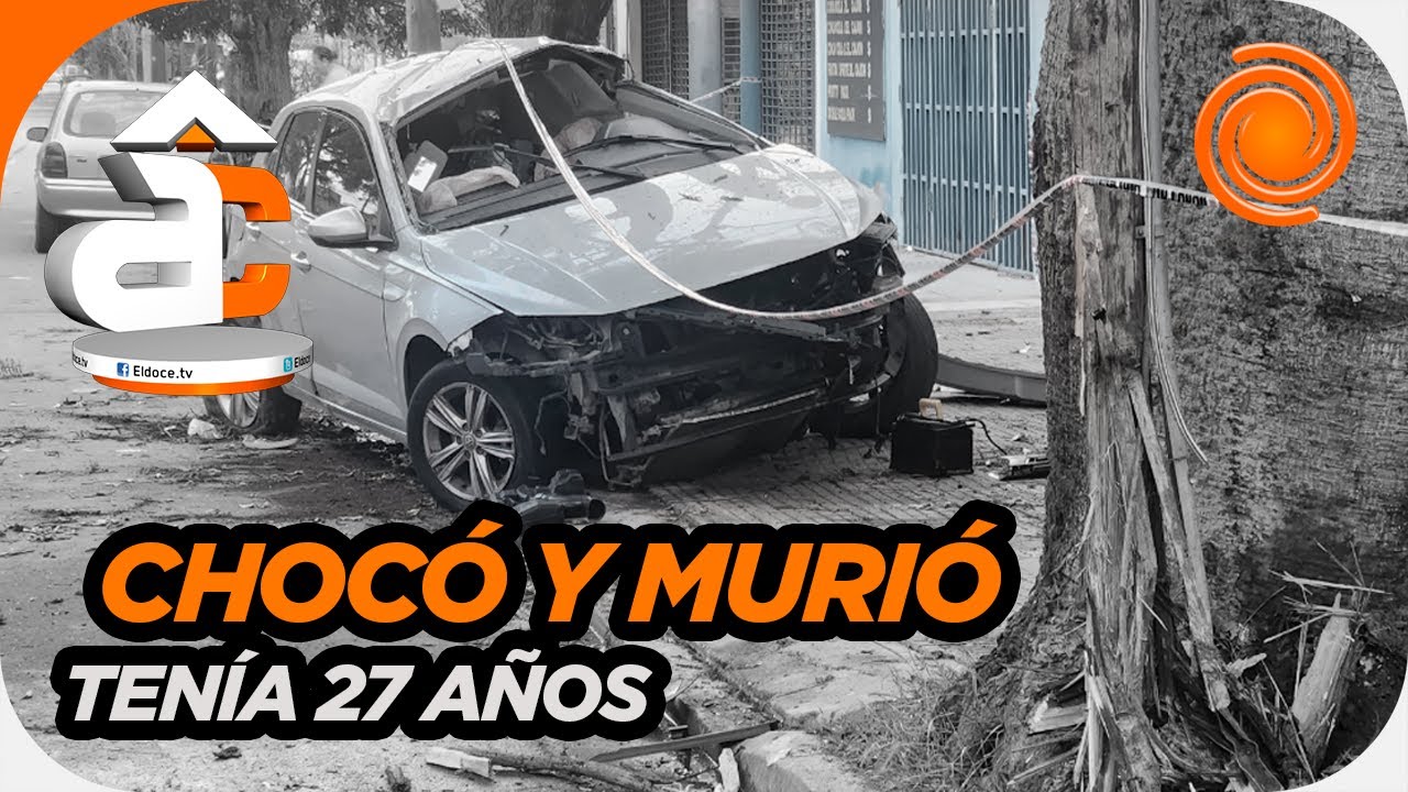 Córdoba: una mujer de 27 años chocó con un árbol y murió