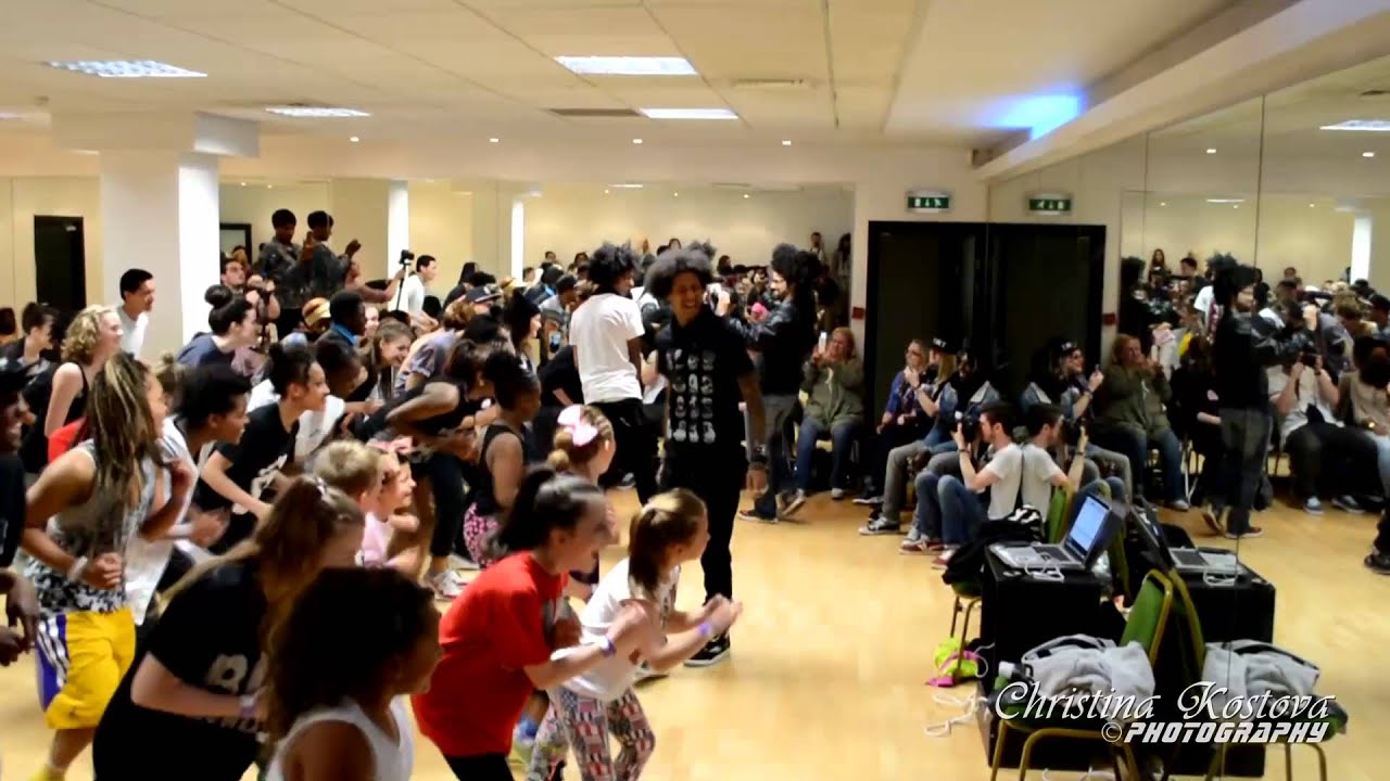 3. Les Twins Manchester Workshop UK (May) ~ Practice