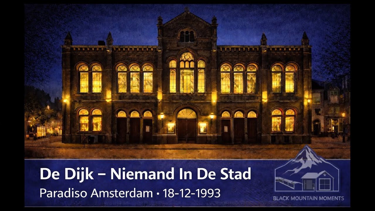De Dijk - Niemand In De Stad - Live Paradiso Amsterdam 18-12-1993