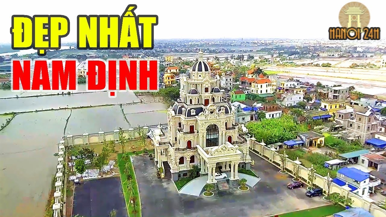 Trầm trồ trước Lâu đài 7 tầng tráng lệ ở ngôi làng tỷ phú của Nam Định