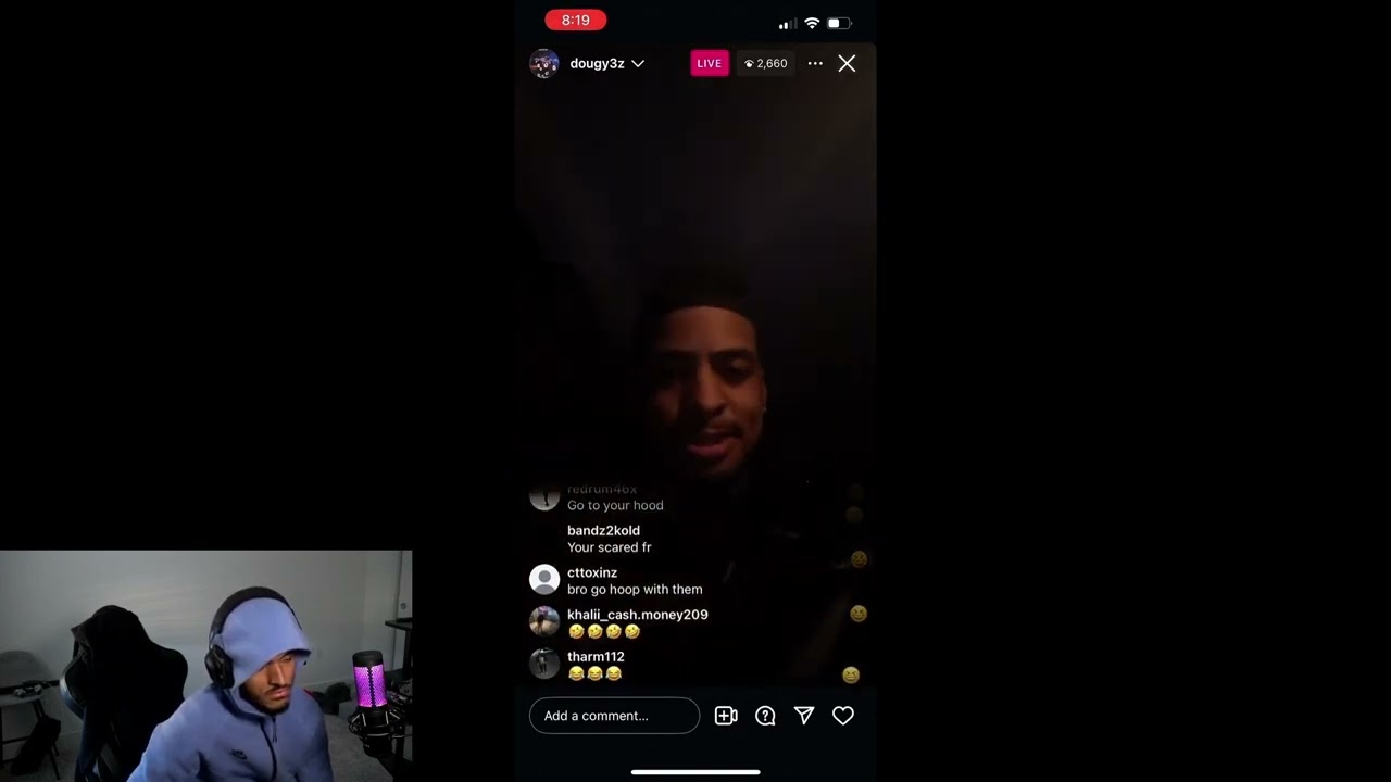 EBK JAAYBO Goes LIVE W/ Dougy3z ON HIS BLOCK FULL LIVE | Harsh & Honest Reaction