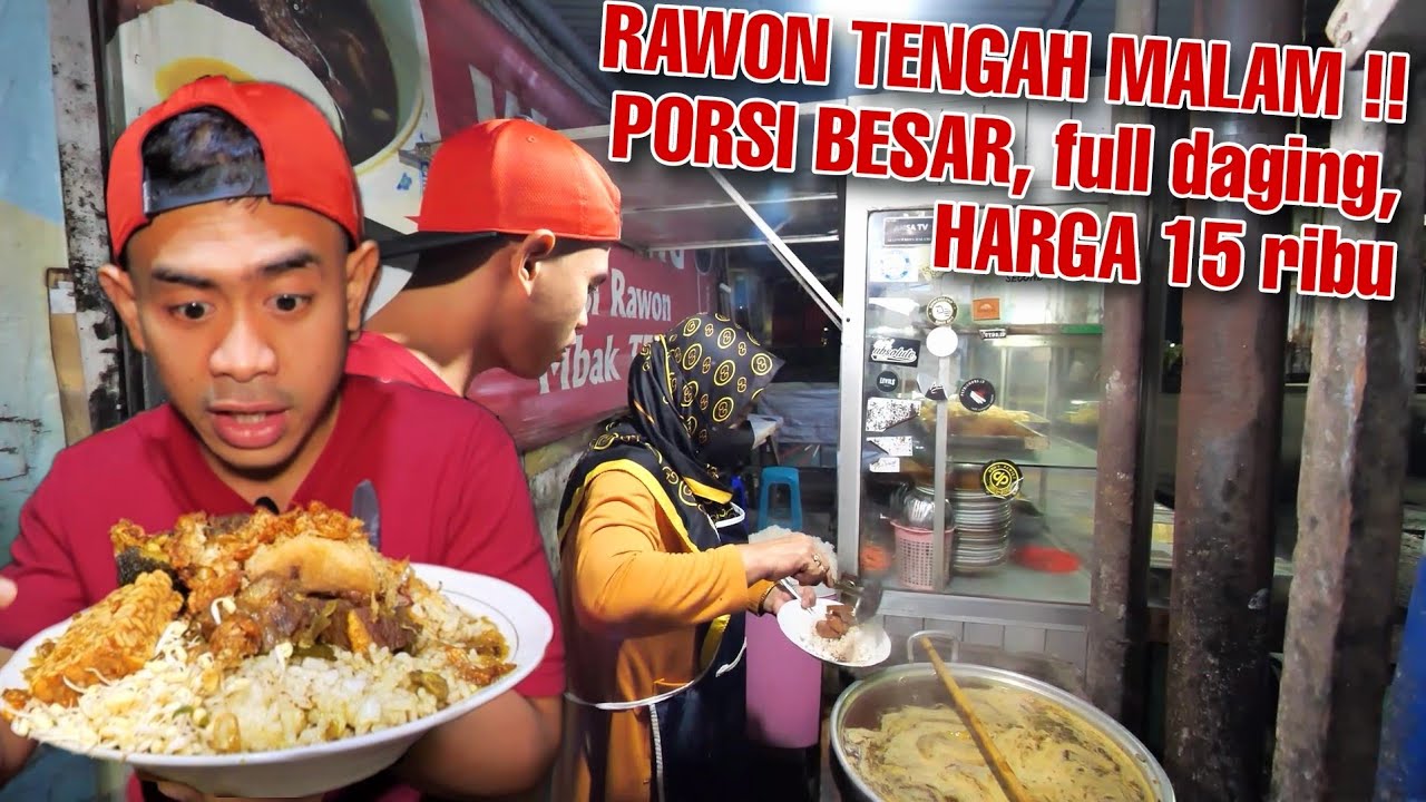WARUNG MAKAN INI BUKANYA TENGAH MALAM, TP TTP AJA BANYAK YG NGANTRI!! | STREET FOOD MALANG