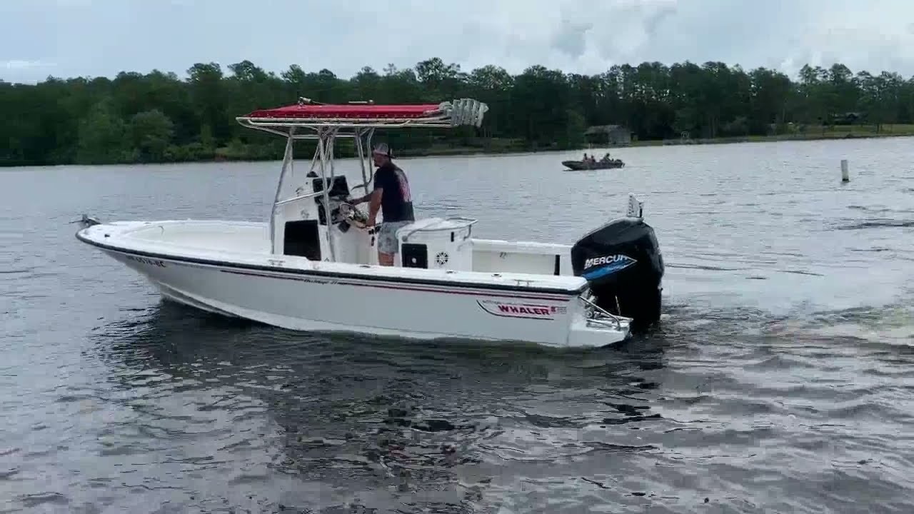 1997 Boston Whaler Outrage 21' Center Console with 2020 McClain Tandem Axle Trailer