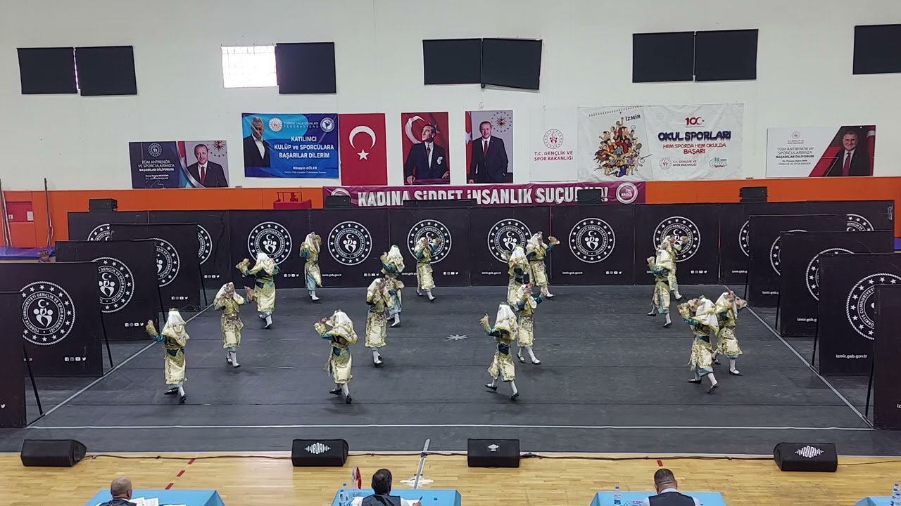 THOF 2025 Gaziemir İzmir İl Yarışması İzmir Yörem Halk Oyunları Spor Kulübü Yıldızlar Düzenlemeli.