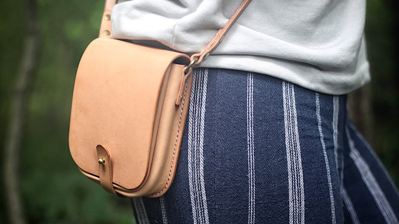 Making a Leather Bag with Piping