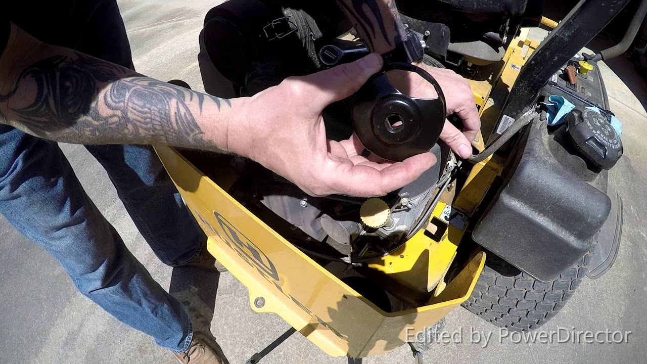 Hustler Fastrak belt replacement and service