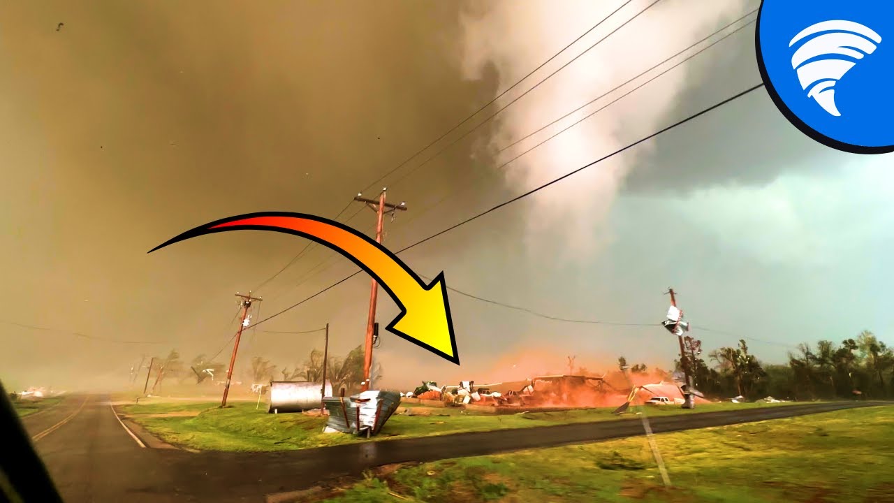 NEW STRONG Cole, OK Tornado Footage - Explained + Drone of Path