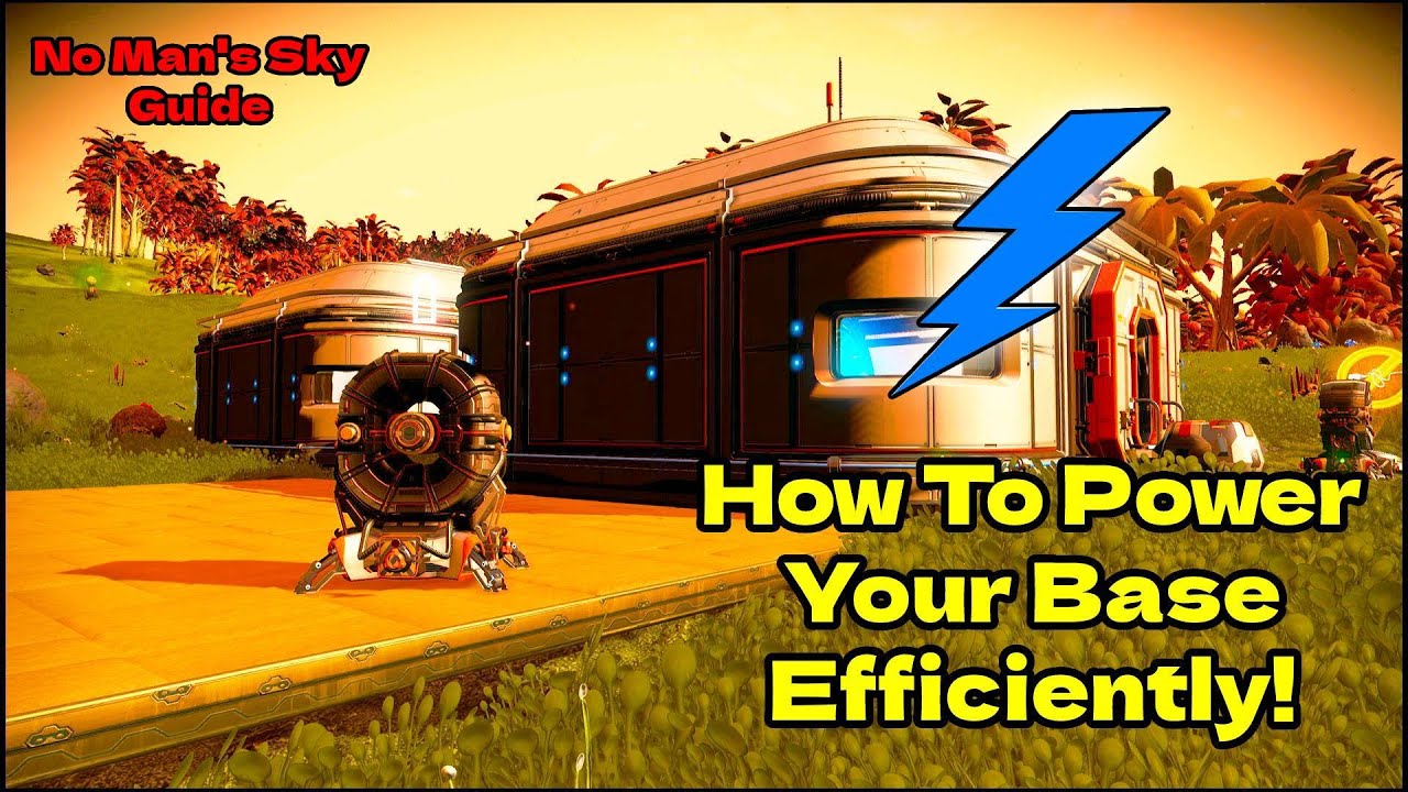 How To Power Your Whole Base! - No Man's Sky