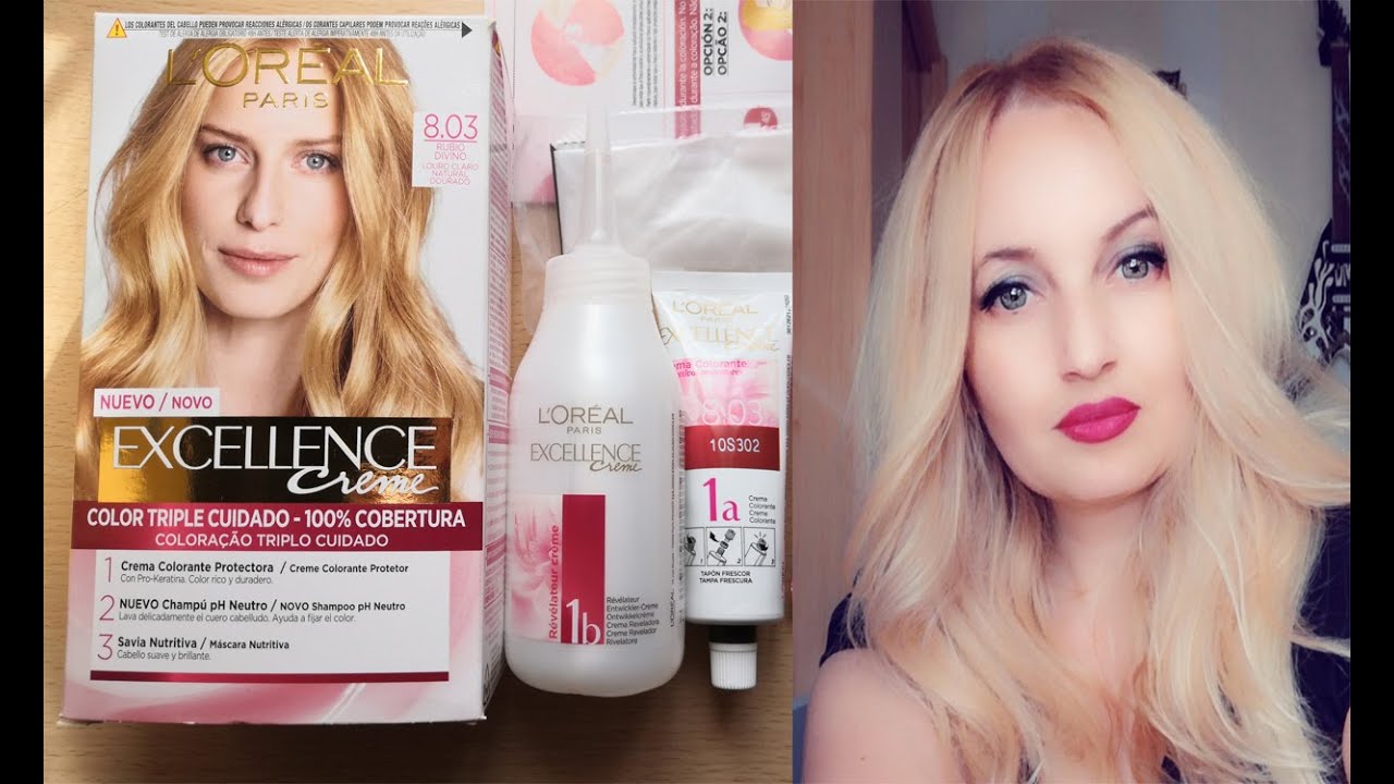 RETOCAR RAICES EN CASA/L'OREAL 8.03/DIFUMINAR RAICES