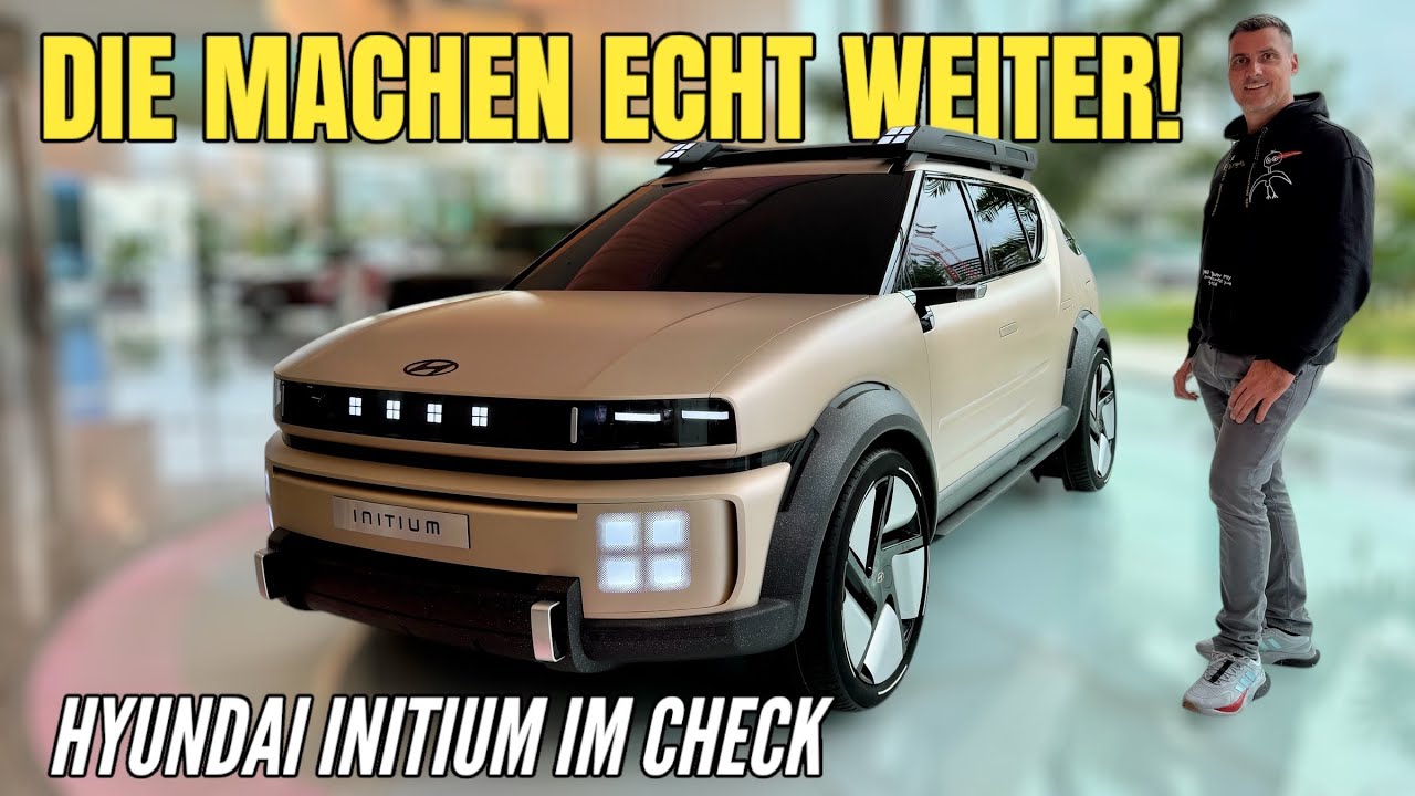 HYUNDAI INITIUM - Neues SUV mit Wasserstoff-Brennstoffzelle | Check | Ausblick | 2026