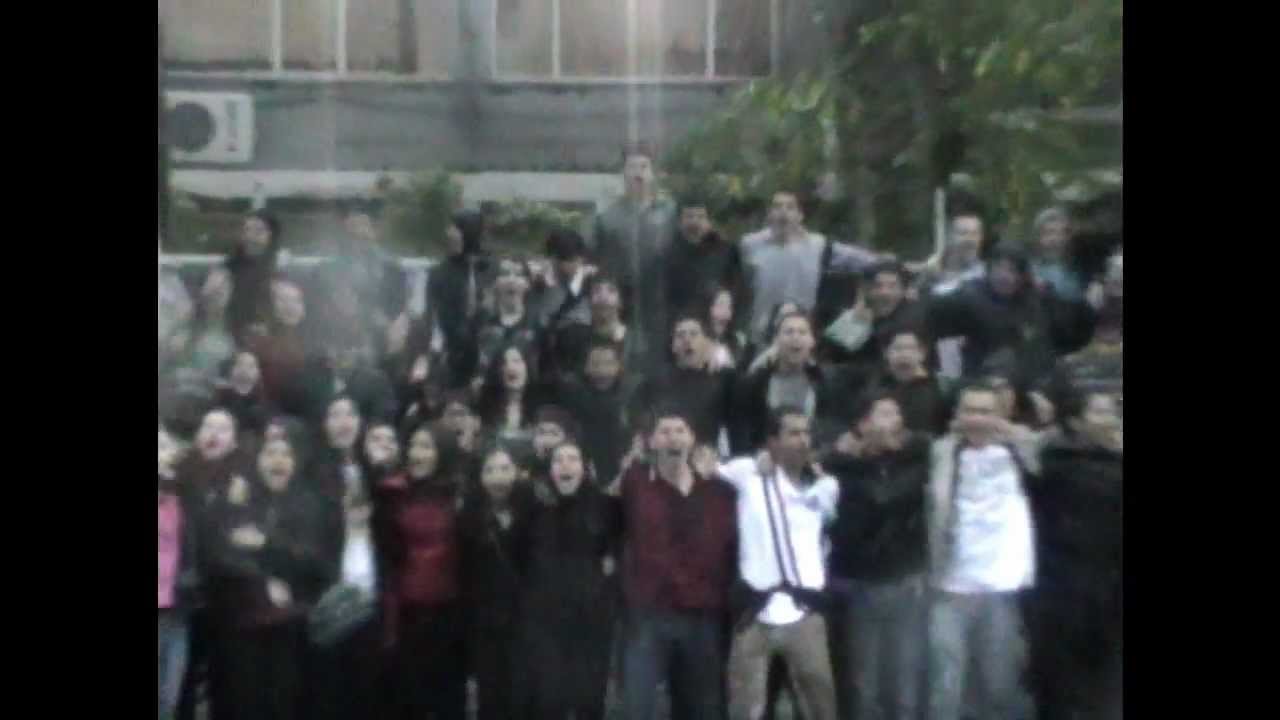 İEL hazırlık öğrencilerinden Sakarya Marşlı protesto