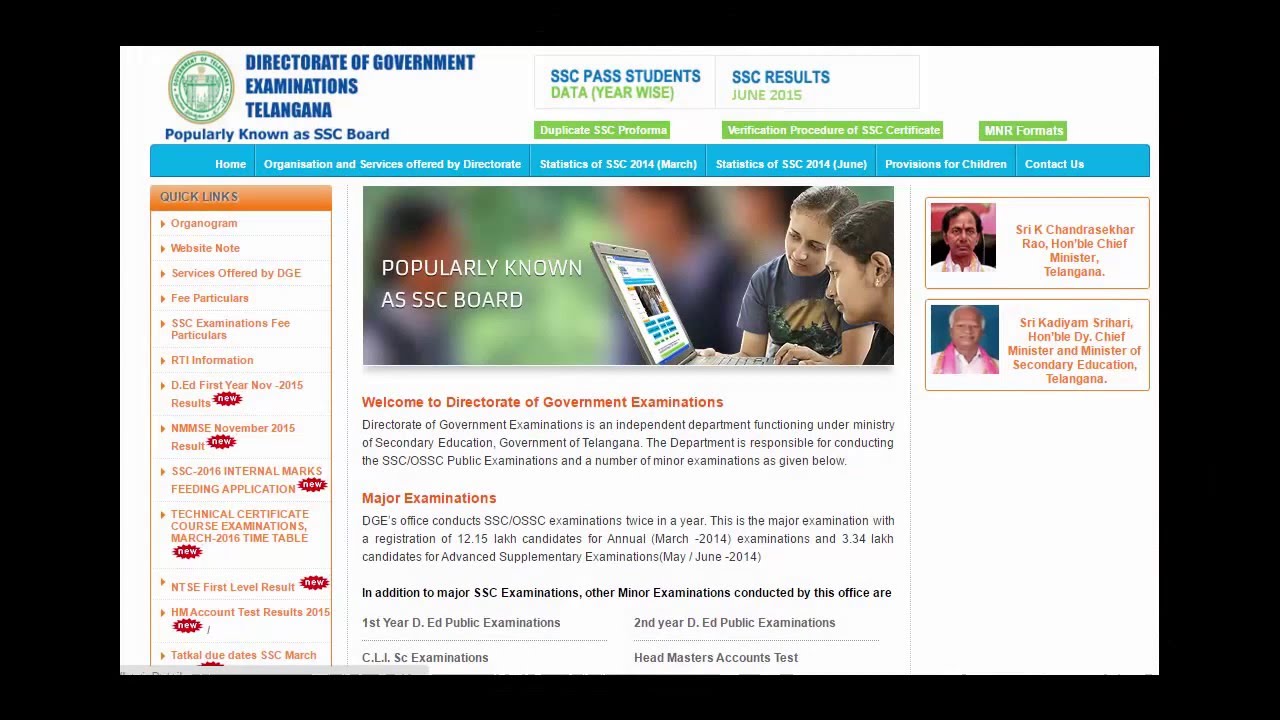 Tealangana Board 10th class results 2019 - TS SSC Result manabadi.com