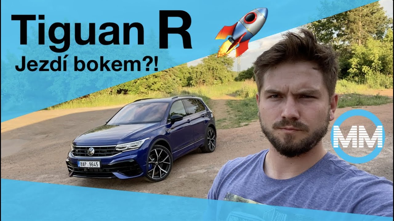 TEST - Volkswagen Tiguan R (235 kW) - TIGUAN CO JEZDÍ BOKEM? COŽE? - CZ/SK