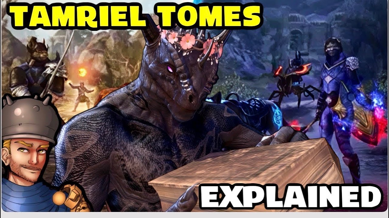 Объяснение томов и точек тома ESO Tamriel