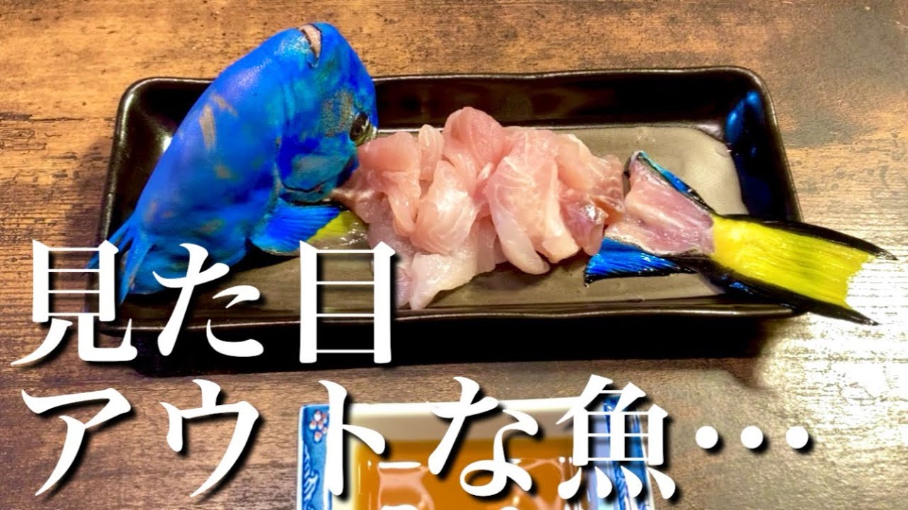 【沖縄釣り】たぶん世界一食欲減退な魚食べてみた