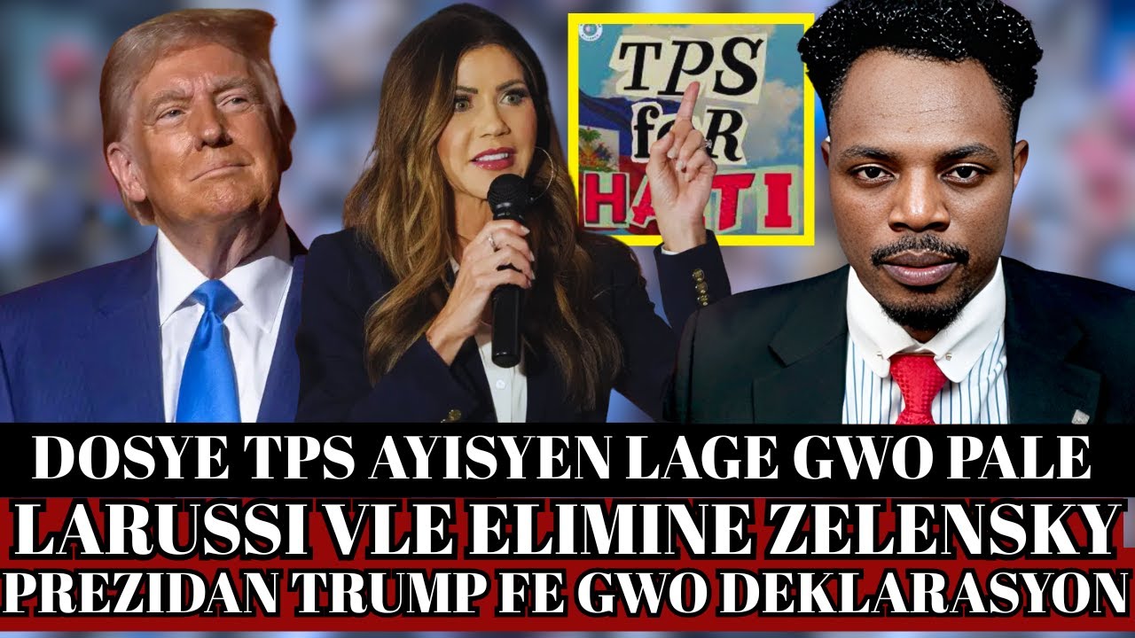 MANMAN PITIT MARE VANT,ayisyen NAN ETAZINI GEN PWOBLEM MEZANMI,ZELENSKY NAN CHO TOUT BON