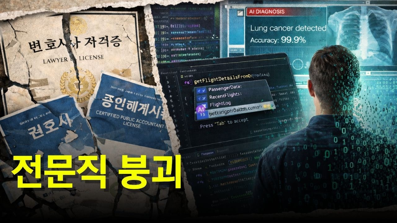 AI 때문에 변호사·의사·회계사가 무너지고 있습니다