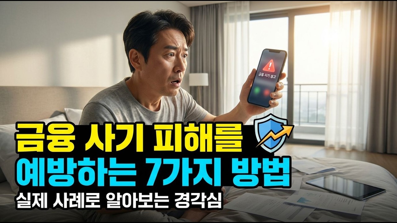 금융 사기 피해 예방을 위한 7가지 필수 팁