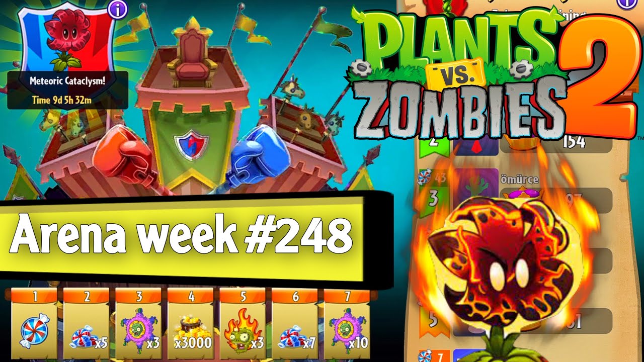 اقوى تشكيلة نباتات ضد الزومبي في الارينا الجديدة - pvz2