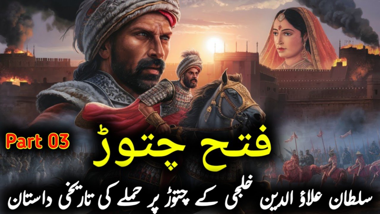 History of Sultan Alauddin Khilji Attack on Chittorgarh in 1303 in Urdu & Hindi |Sholon Ka Kafan 3/4