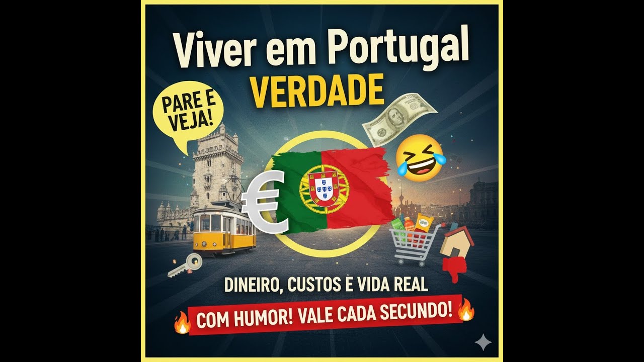 Viver em Portugal: A Verdade Sobre Dinheiro, Custos e Vida Real (Com Humor!) 🇵🇹💶