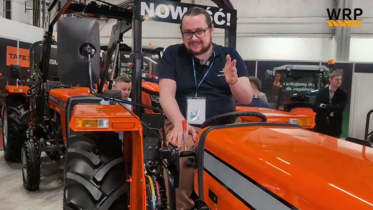 Nowy TAFE 240S jak Massey 255 za 69 tys. Ciągnik jak za dawnych lat