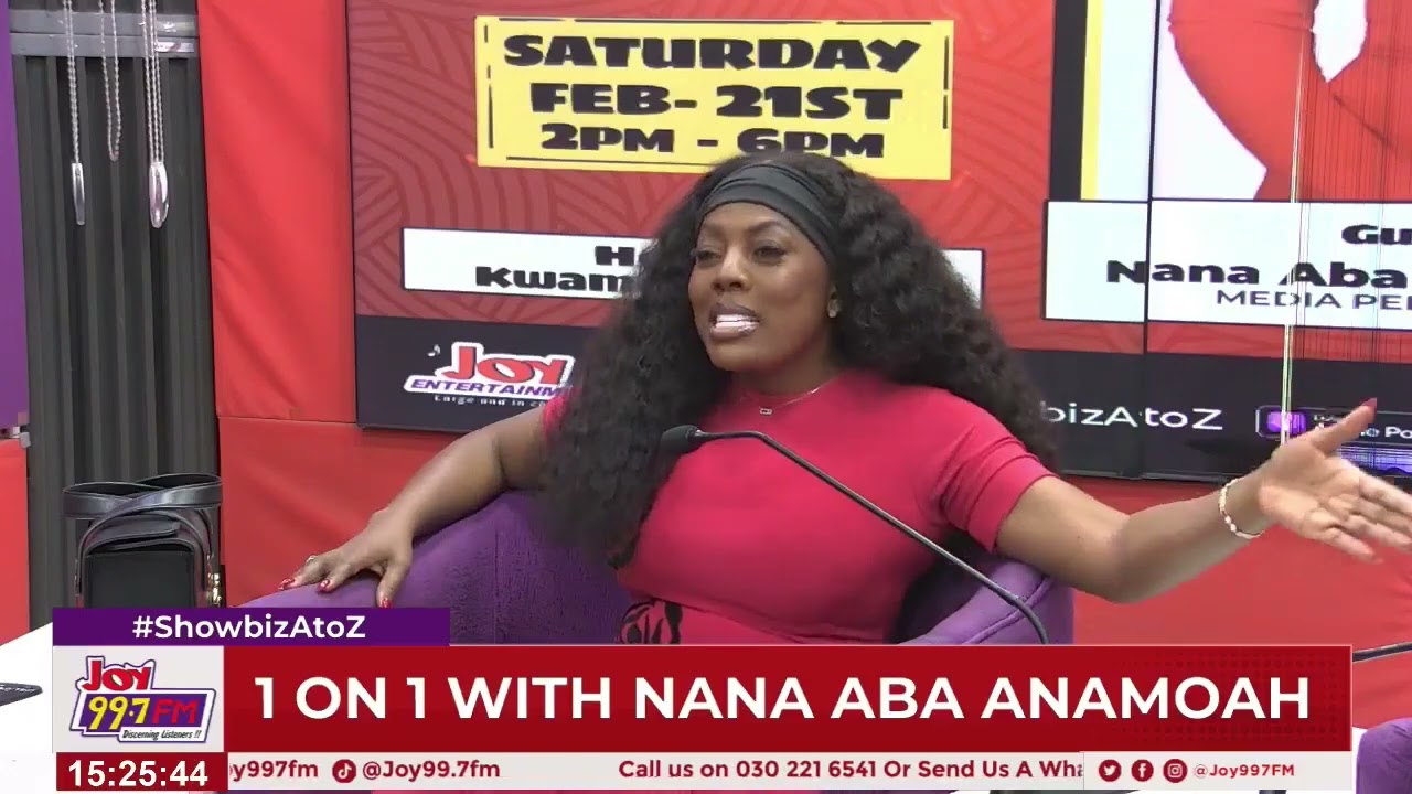 How Nana Aba Anamoah Built Her Powerful English and Pronunciation Skills | Showbiz A-Z